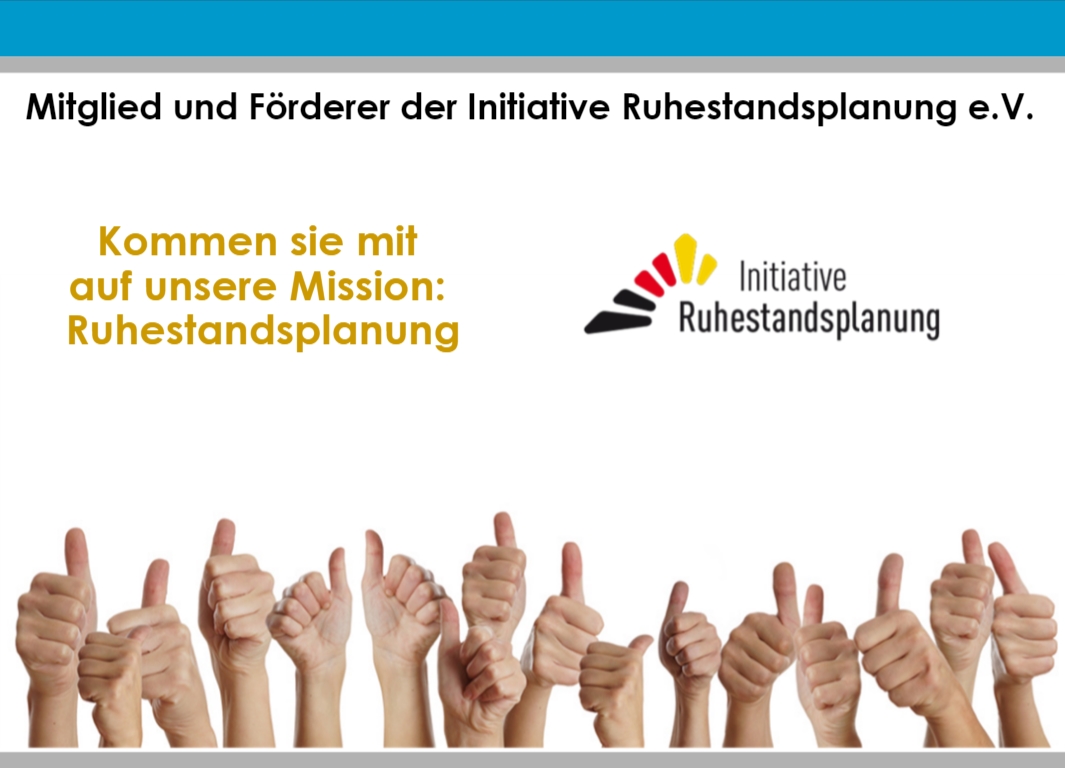 Präsentation Initiative Ruhenstandsplanung